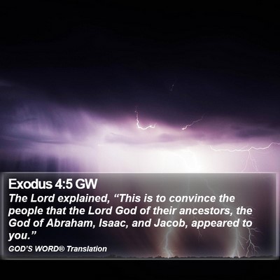 Exodus 4:5 GW Bible Verse Image