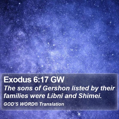 Exodus 6:17 GW Bible Verse Image