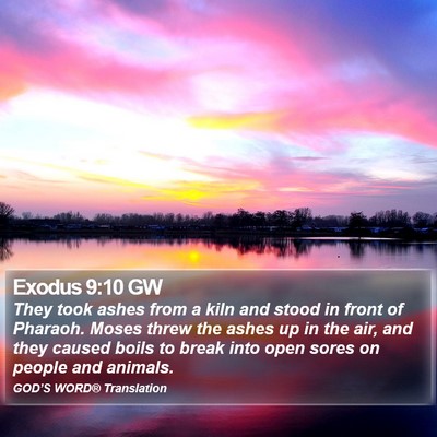 Exodus 9:10 GW Bible Verse Image