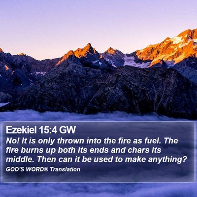 Ezekiel 15:4 GW Bible Verse Image