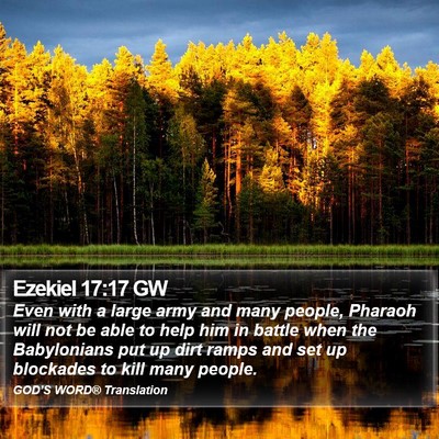 Ezekiel 17:17 GW Bible Verse Image