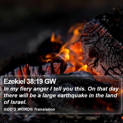 Ezekiel 38:19 GW Bible Verse Image