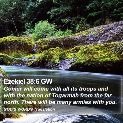 Ezekiel 38:6 GW Bible Verse Image
