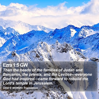 Ezra 1:5 GW Bible Verse Image