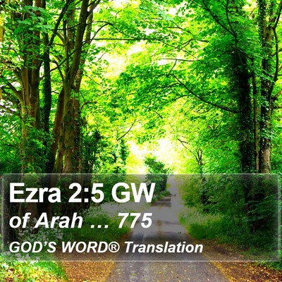 Ezra 2:5 GW Bible Verse Image