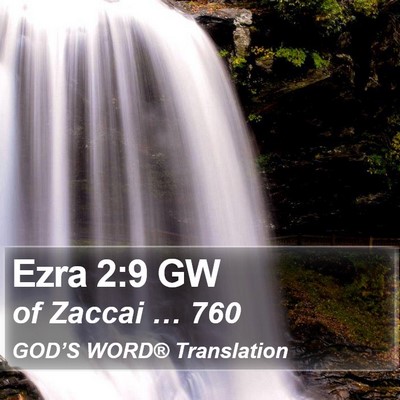 Ezra 2:9 GW Bible Verse Image
