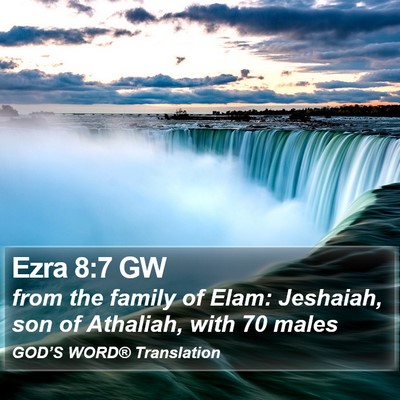 Ezra 8:7 GW Bible Verse Image