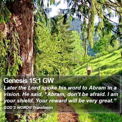 Genesis 15:1 GW Bible Verse Image
