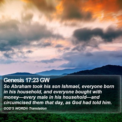 Genesis 17:23 GW Bible Verse Image