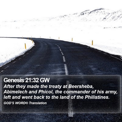 Genesis 21:32 GW Bible Verse Image