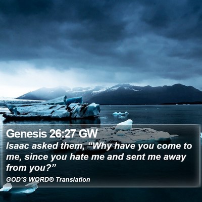 Genesis 26:27 GW Bible Verse Image