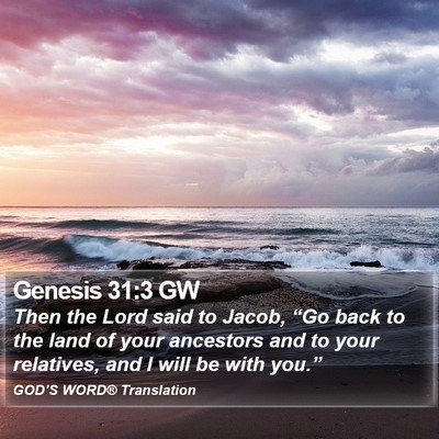 Genesis 31:3 GW Bible Verse Image