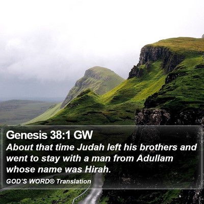 Genesis 38:1 GW Bible Verse Image