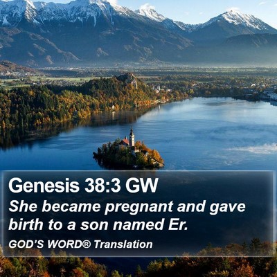 Genesis 38:3 GW Bible Verse Image