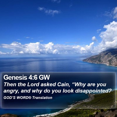 Genesis 4:6 GW Bible Verse Image