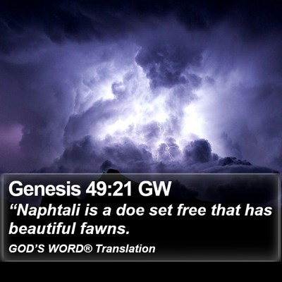 Genesis 49:21 GW Bible Verse Image
