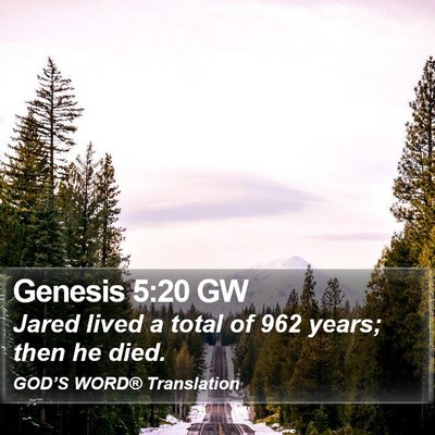 Genesis 5:20 GW Bible Verse Image