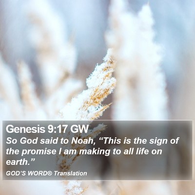 Genesis 9:17 GW Bible Verse Image