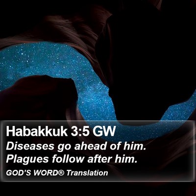 Habakkuk 3:5 GW Bible Verse Image
