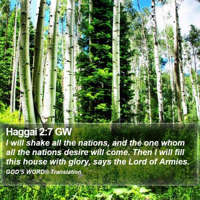 Haggai 2:7 GW Bible Verse Image
