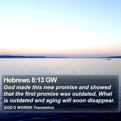 Hebrews 8:13 GW Bible Verse Image