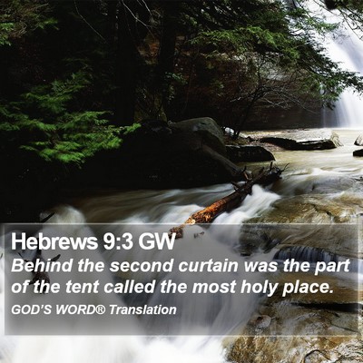 Hebrews 9:3 GW Bible Verse Image