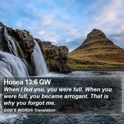 Hosea 13:6 GW Bible Verse Image