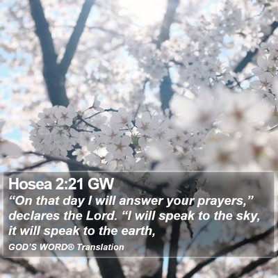 Hosea 2:21 GW Bible Verse Image