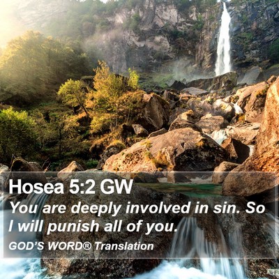 Hosea 5:2 GW Bible Verse Image