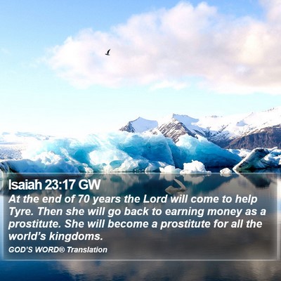 Isaiah 23:17 GW Bible Verse Image