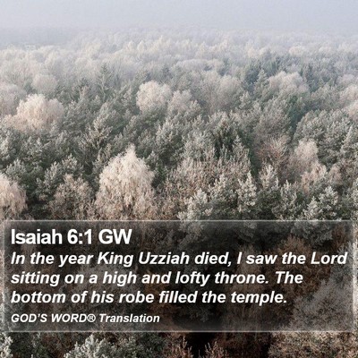 Isaiah 6:1 GW Bible Verse Image
