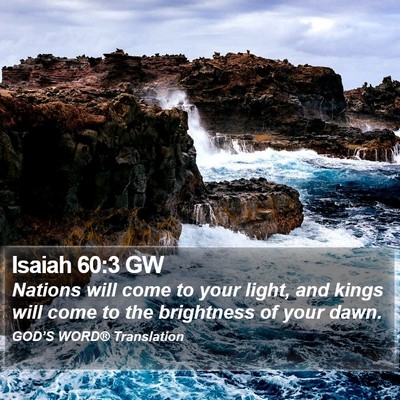 Isaiah 60:3 GW Bible Verse Image