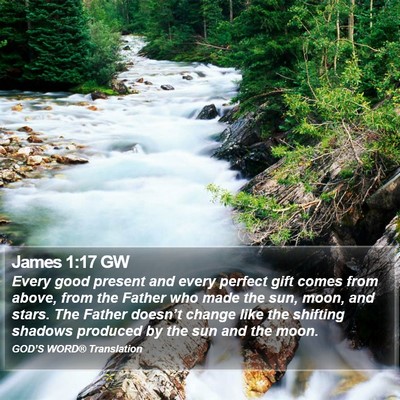 James 1:17 GW Bible Verse Image