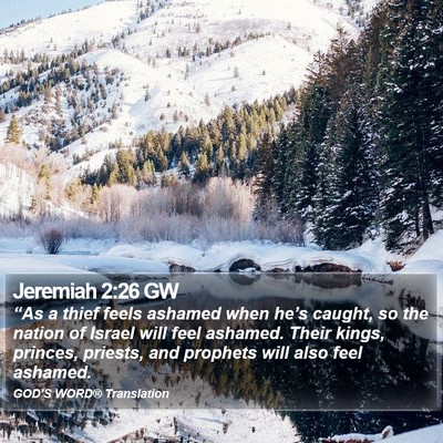 Jeremiah 2:26 GW Bible Verse Image