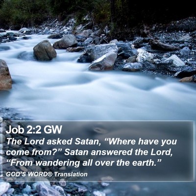 Job 2:2 GW Bible Verse Image