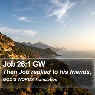 Job 26:1 GW Bible Verse Image