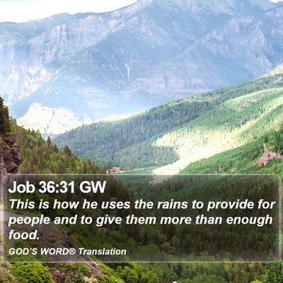 Job 36:31 GW Bible Verse Image