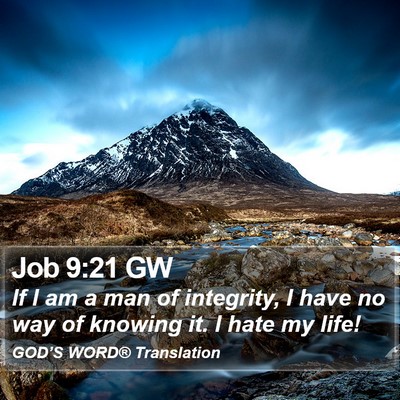Job 9:21 GW Bible Verse Image