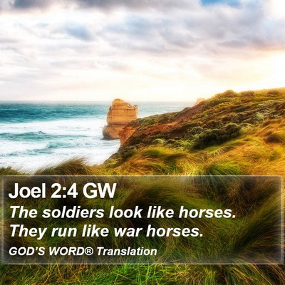 Joel 2:4 GW Bible Verse Image