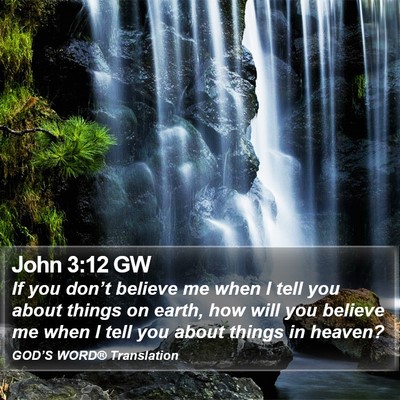 John 3:12 GW Bible Verse Image