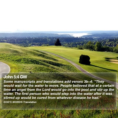 John 5:4 GW Bible Verse Image