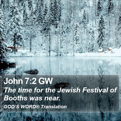 John 7:2 GW Bible Verse Image