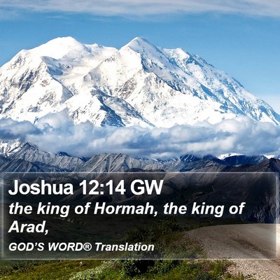 Joshua 12:14 GW Bible Verse Image