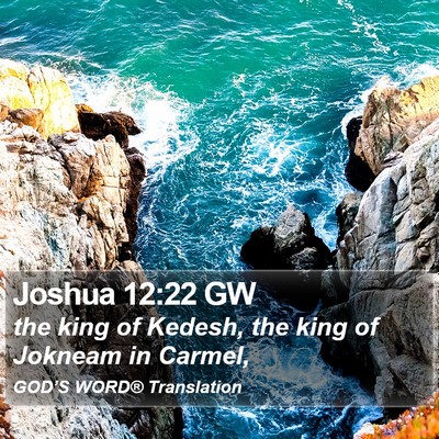Joshua 12:22 GW Bible Verse Image