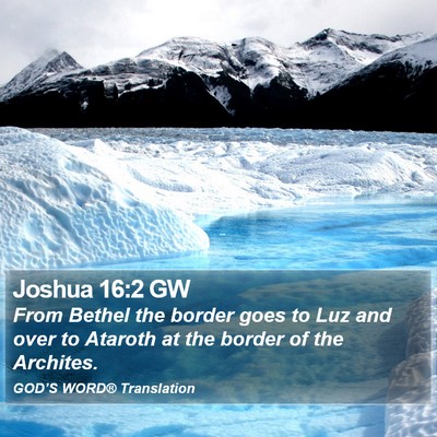 Joshua 16:2 GW Bible Verse Image