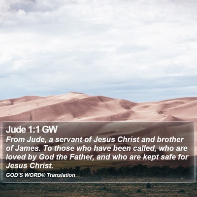 Jude 1:1 GW Bible Verse Image