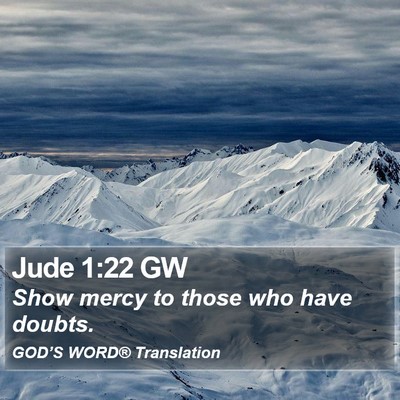 Jude 1:22 GW Bible Verse Image