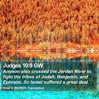Judges 10:9 GW Bible Verse Image