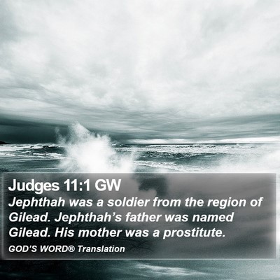 Judges 11:1 GW Bible Verse Image
