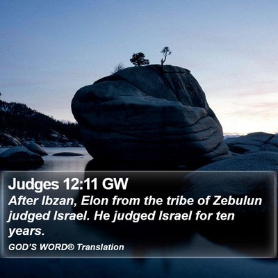 Judges 12:11 GW Bible Verse Image